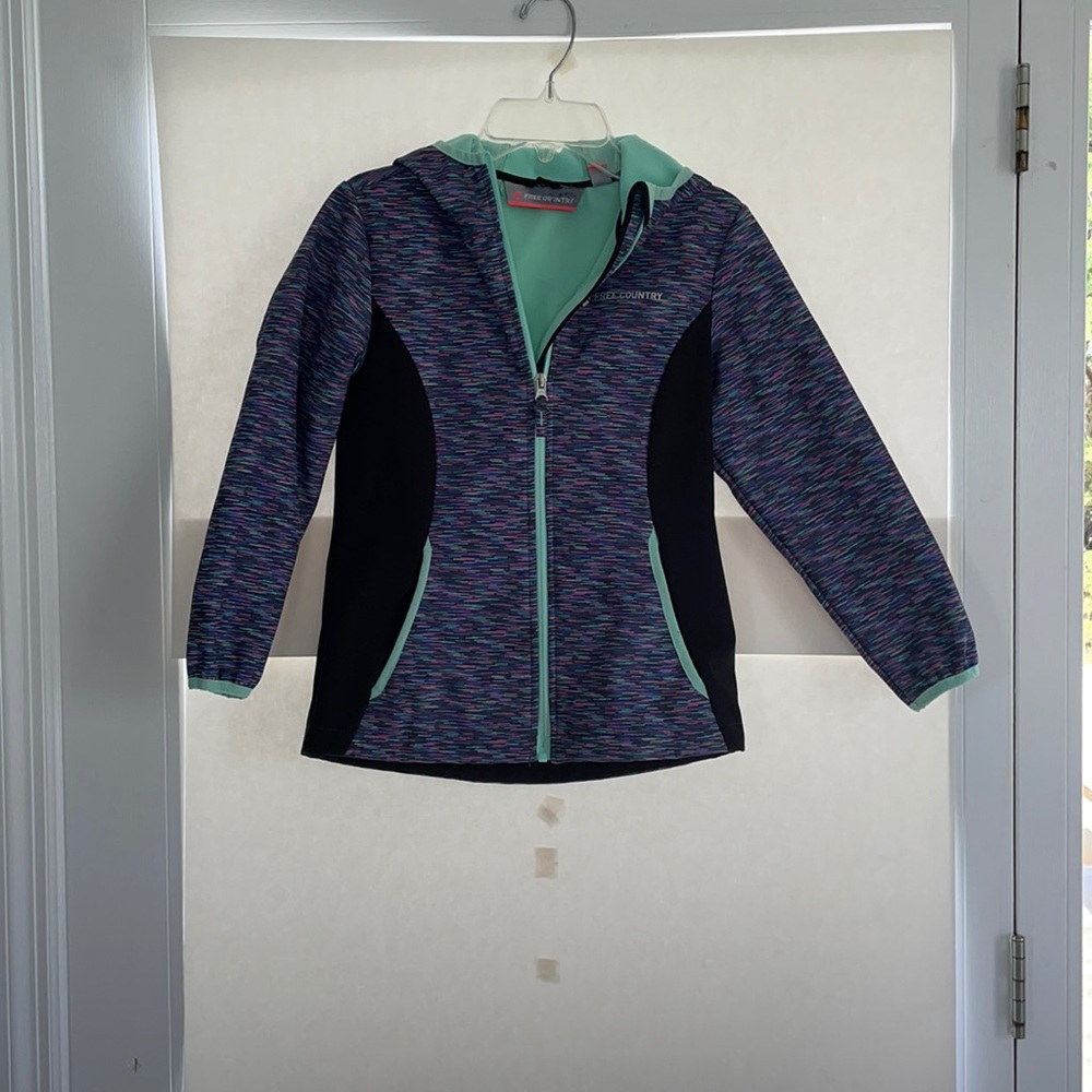 Free Country Girls Softshell Jacket Size Large